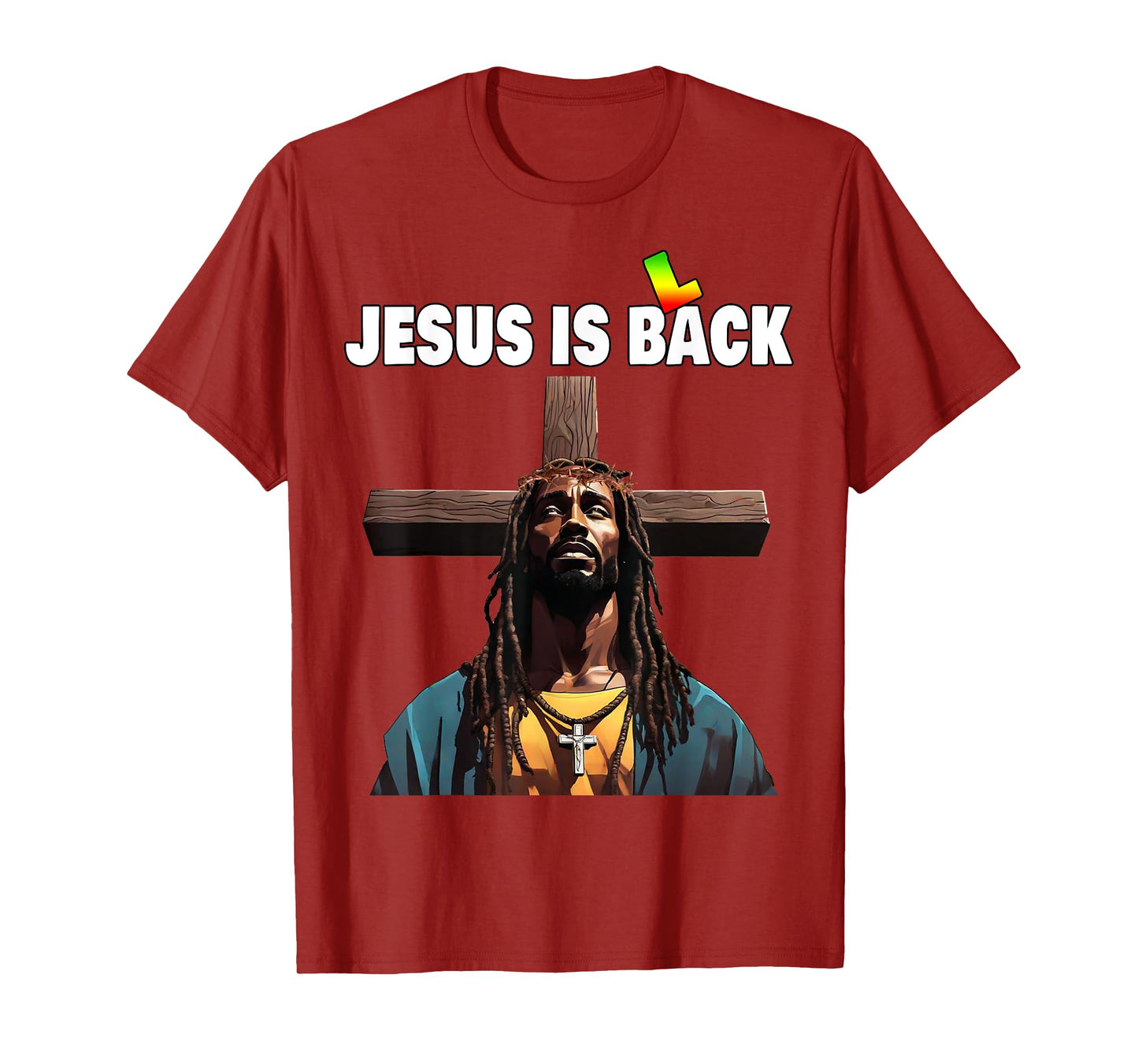 Black Jesus Christ T-Shirt