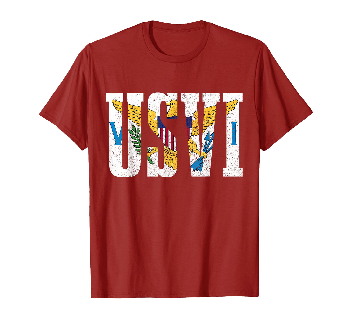 US Virgin Islands USVI Flag Pride Souvenir T-Shirt