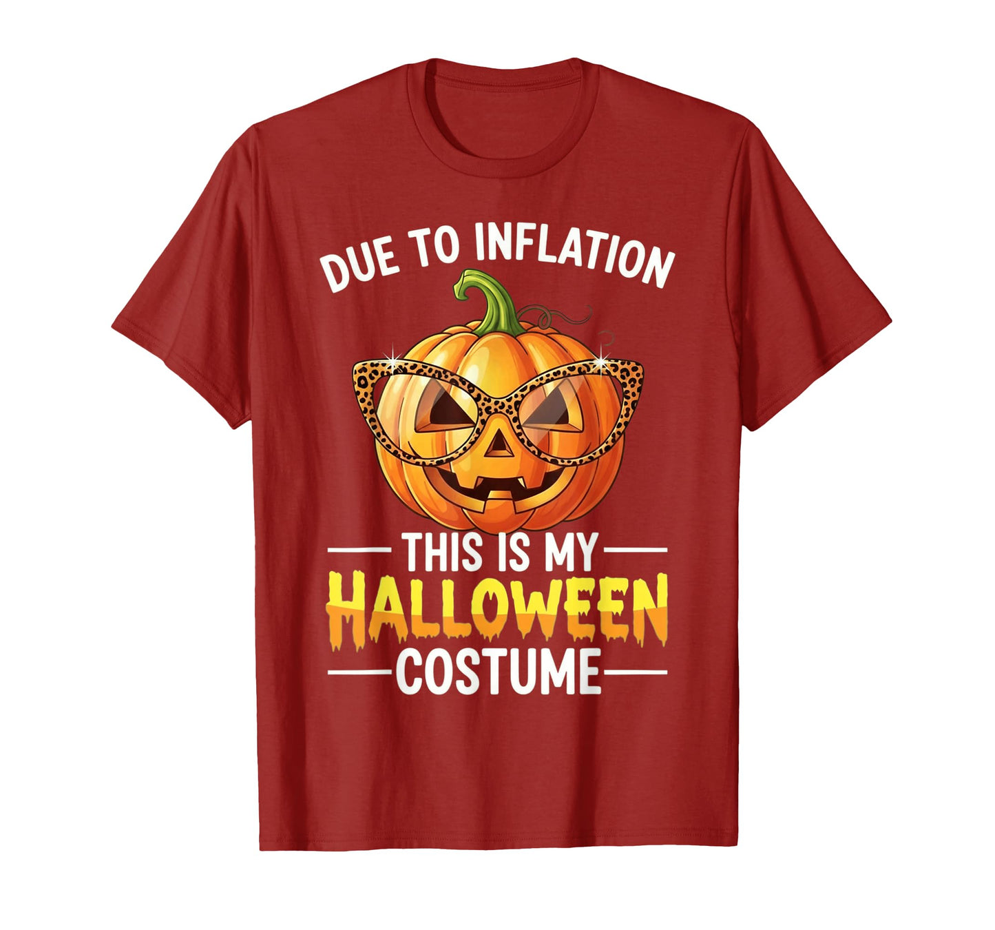 Pumpkin Halloween Costume Funny Halloween 2025 T-Shirt