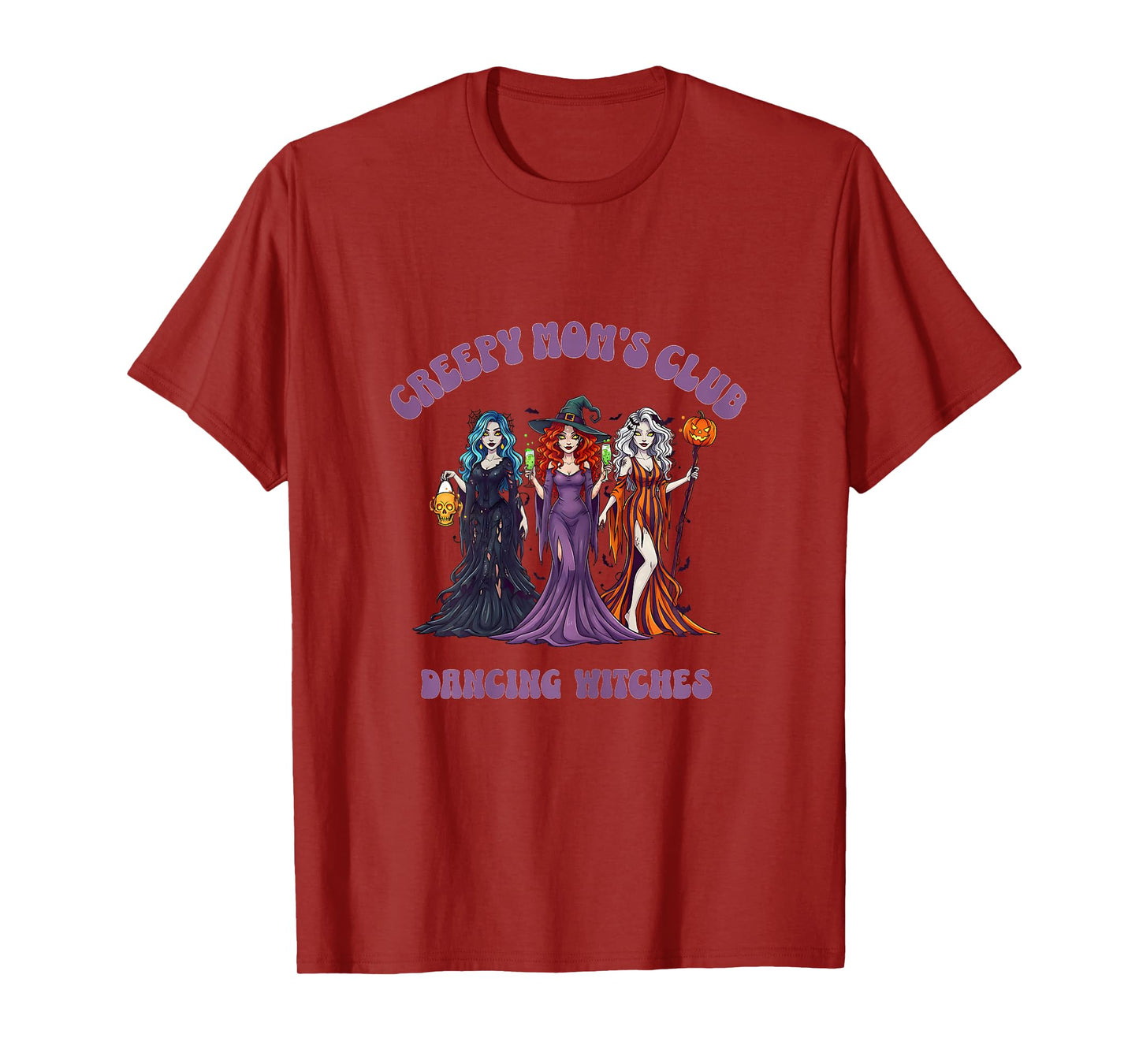 Halloween Mom's Club 3 Dancing Witches T-Shirt