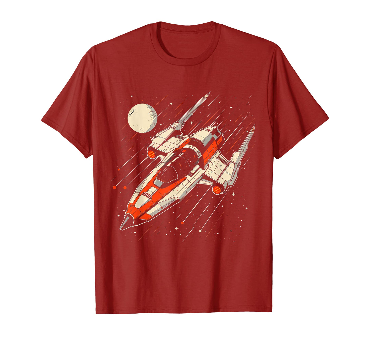 Retro Spaceship Vintage T-Shirt