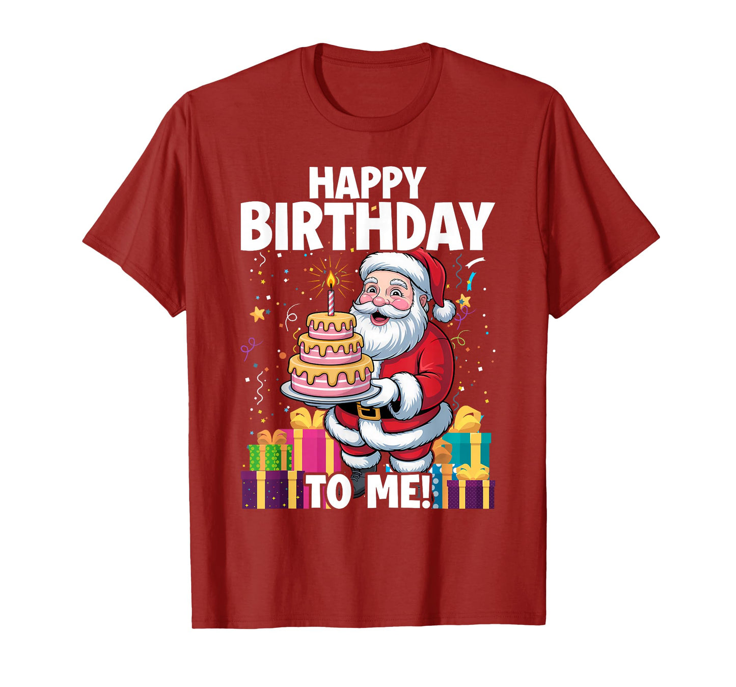 Party Santa Christmas Birthday T-Shirt