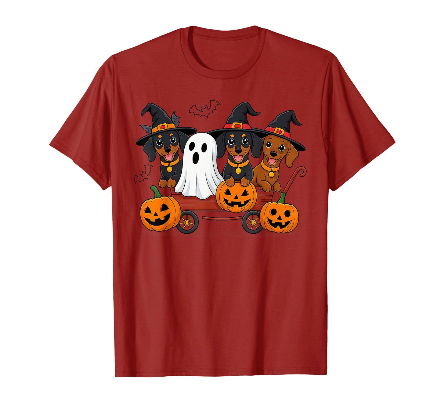 Dachshund Happy Halloweiner Halloween Dogs T-Shirt