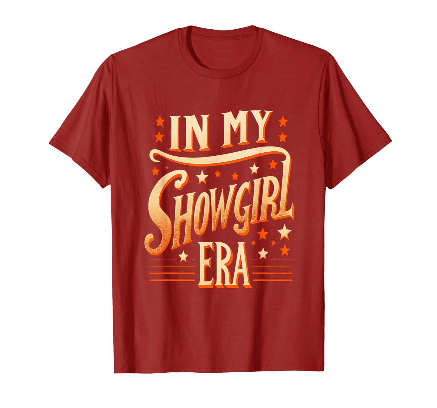 Vintage Showgirl Shirt for Youth Girls Women Kids T-Shirt