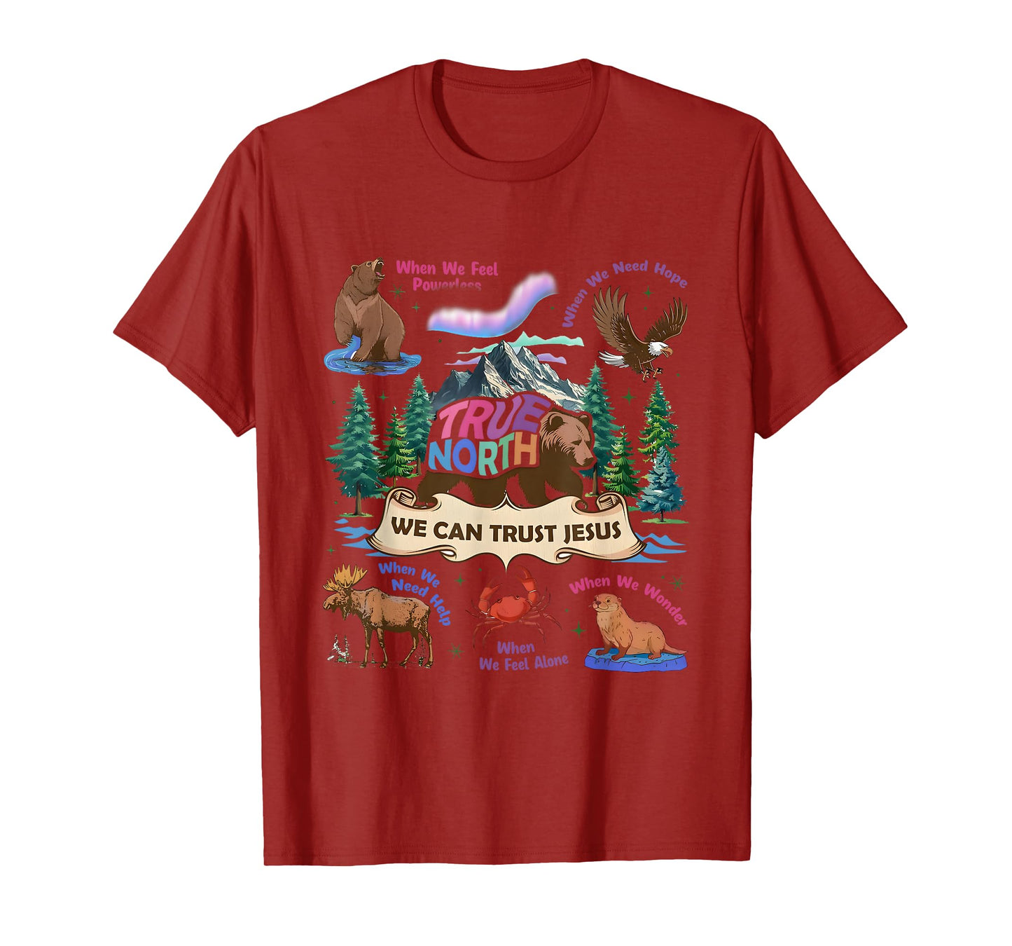 True North VBS 2025 Trusting Jesus Wilderness Christian T-Shirt