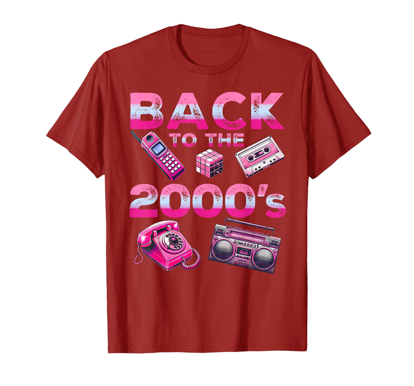 Back To 2000's 2000s Vintage Style 2000s Retro Party T-Shirt