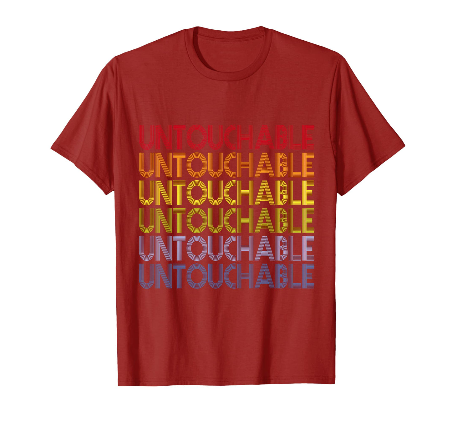 Gaming Gym Untouchable Retro T-Shirt T-Shirt