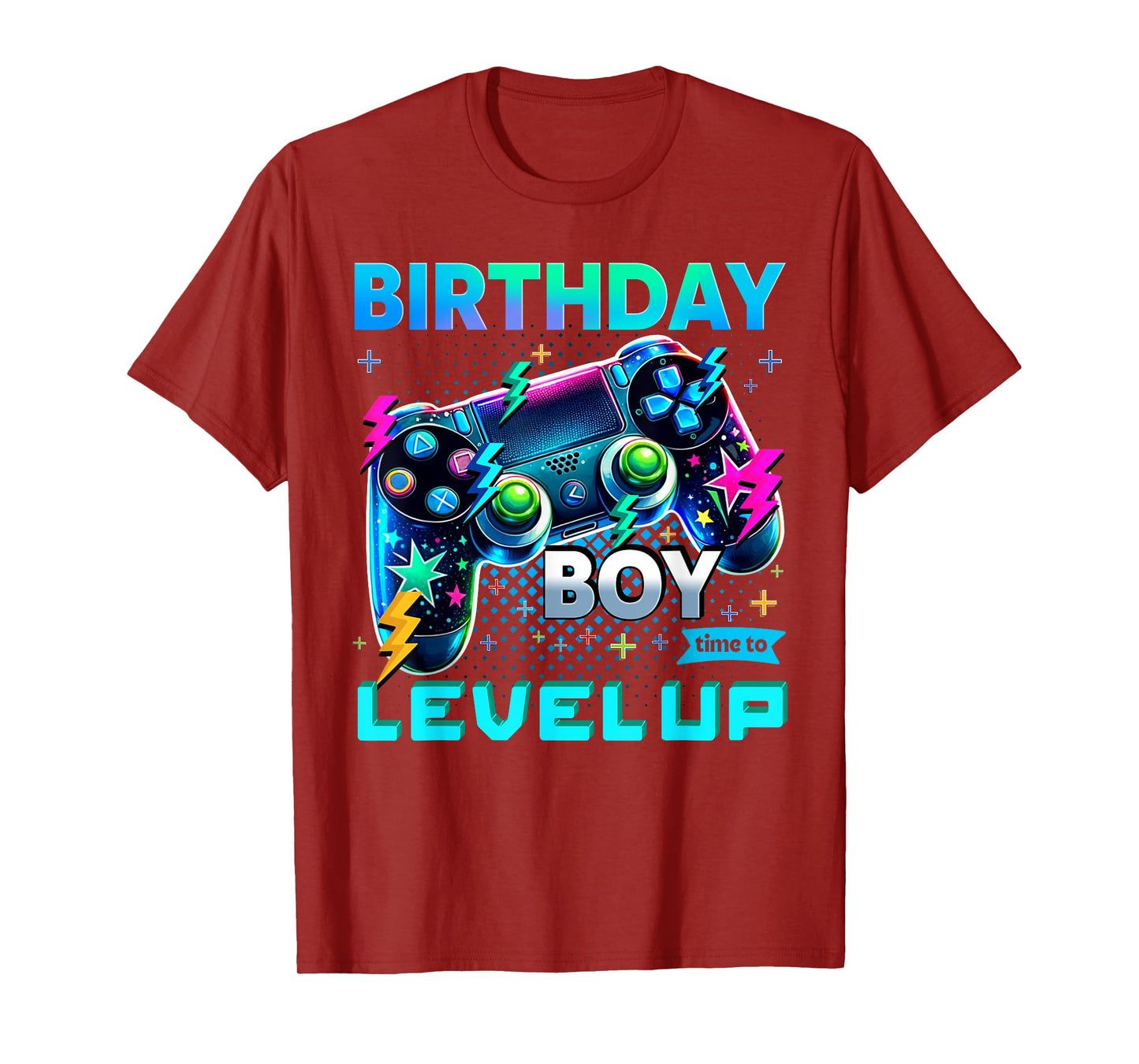 Birthday Boy Time To Level Up Video Game Birthday T-Shirt
