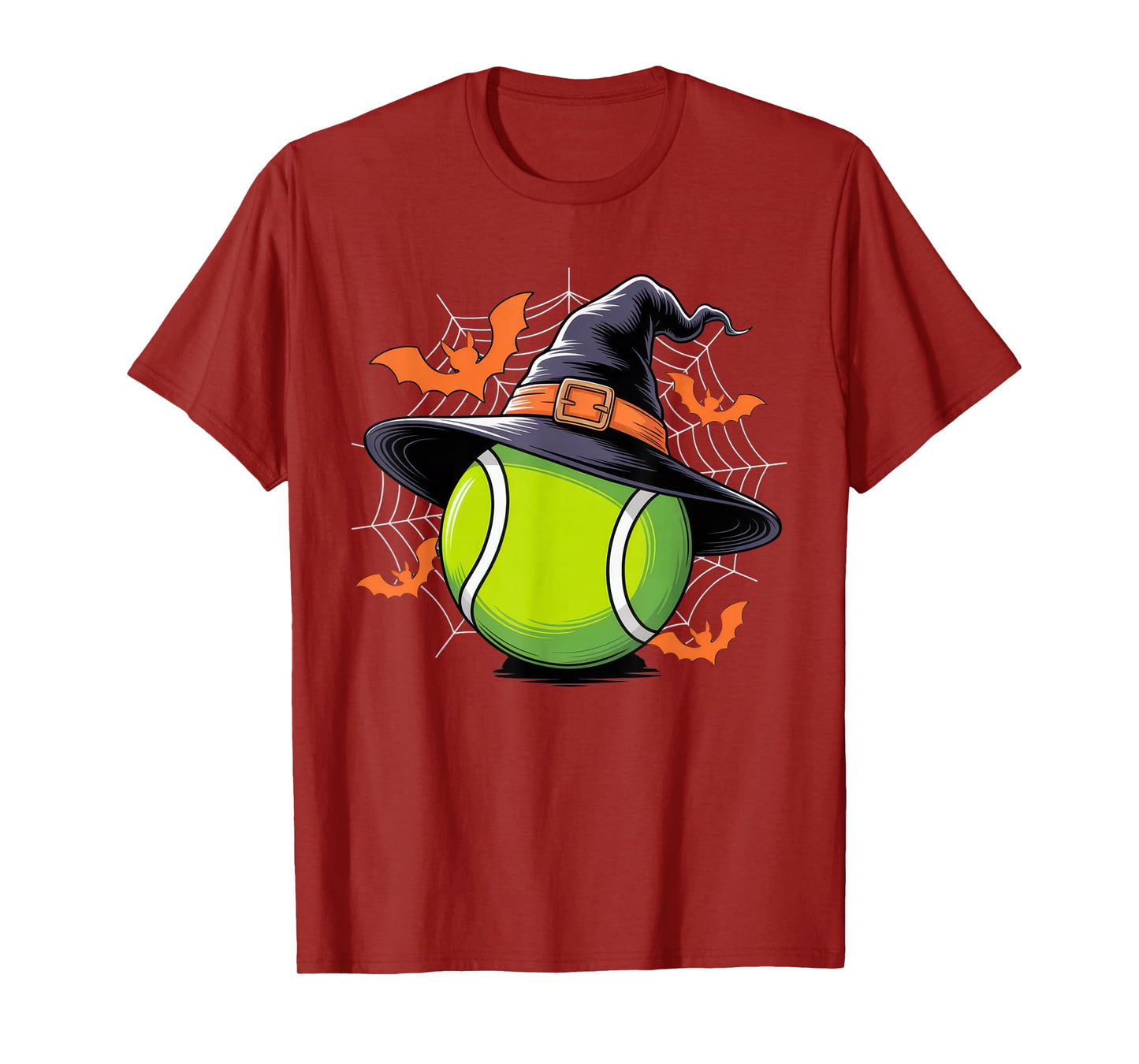 Witchy Tennis Lover Halloween Fun for Players and Fans T-Shirt