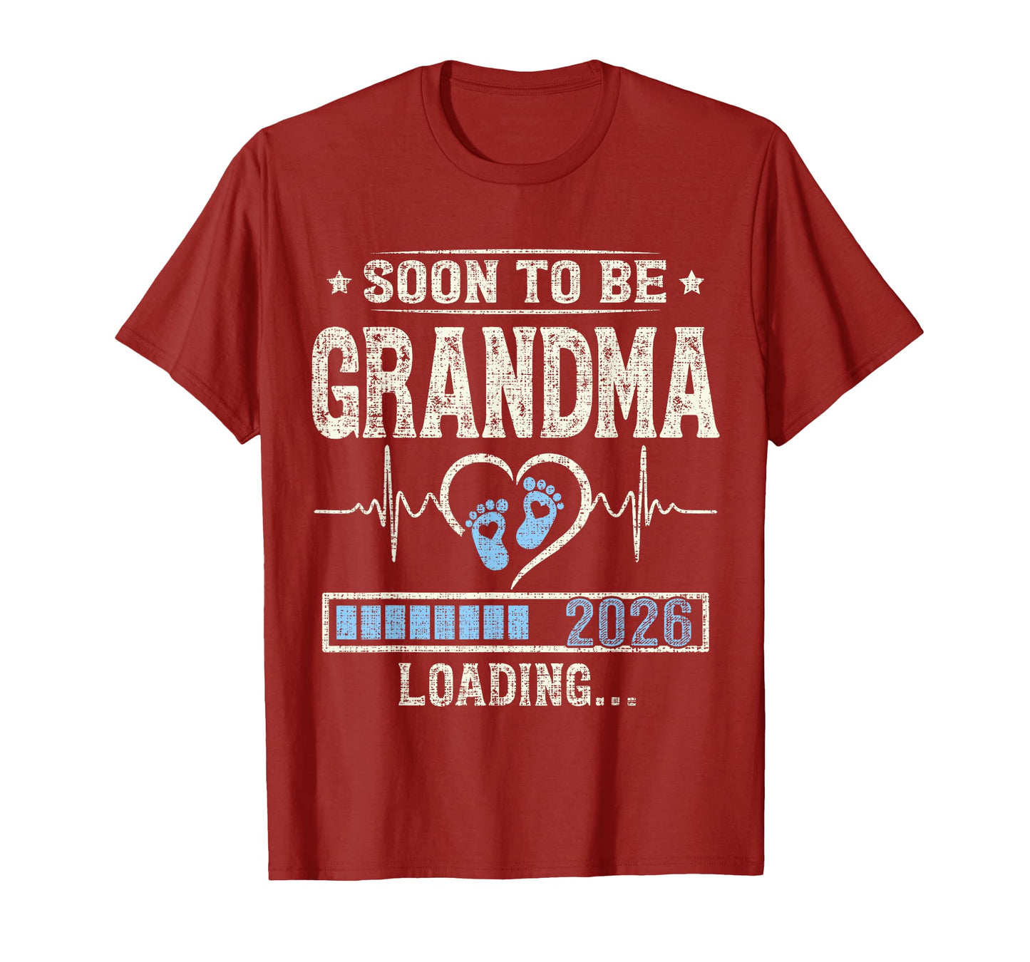 Soon to Be Grandma 2026 Expecting Baby Promoted Grandmother T-Shirt