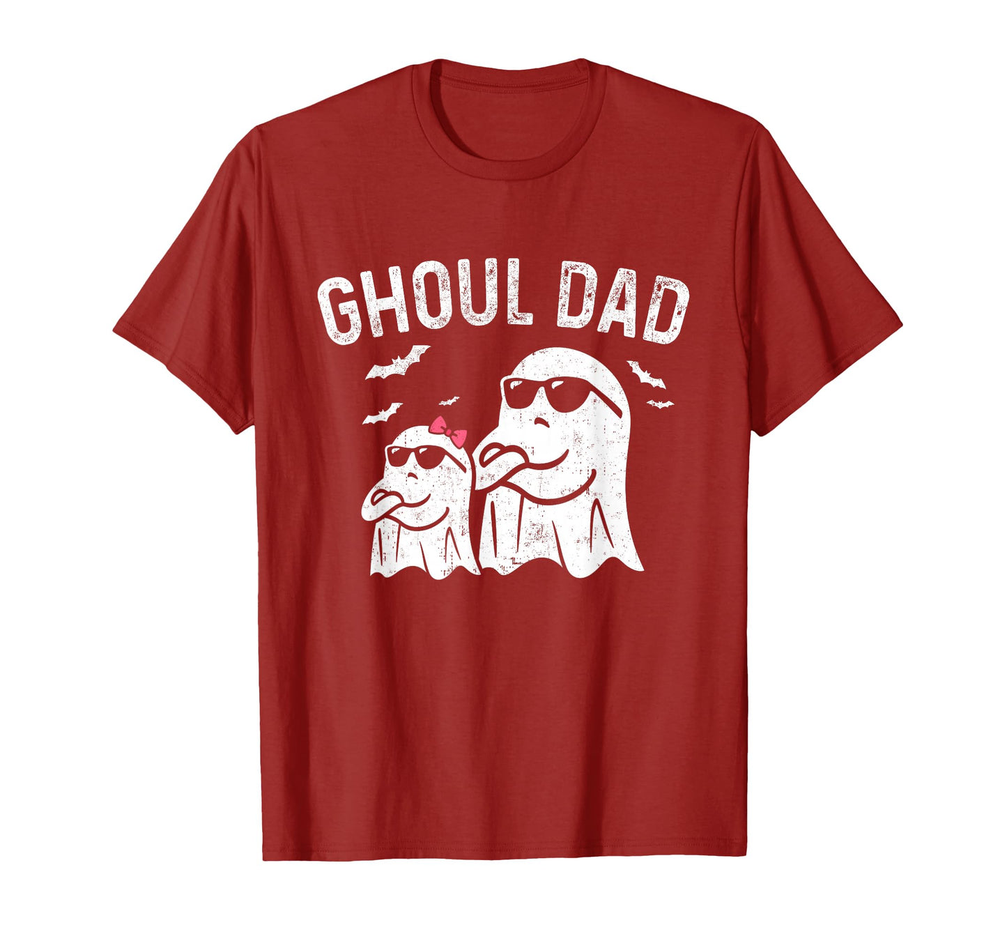 Ghoul Dad Vintage Daddy Ghost Funny Halloween T-Shirt