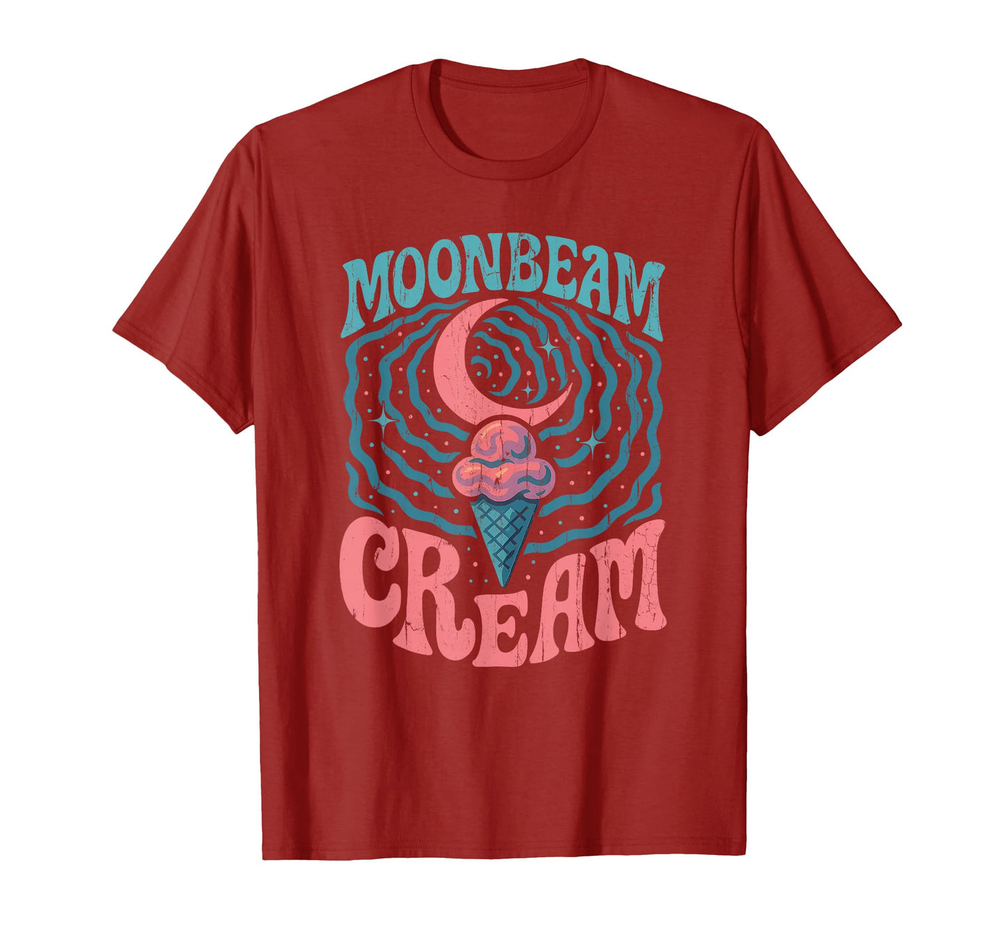 Moonbeam Ice Cream, Retro Style, Ice Cream Lover T-Shirt
