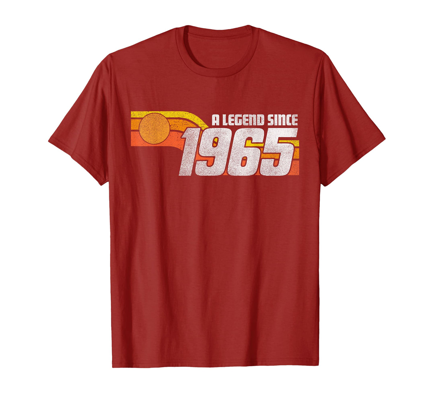 1965 60th Birthday Men Women Retro 60 Years Old - Vintage T-Shirt