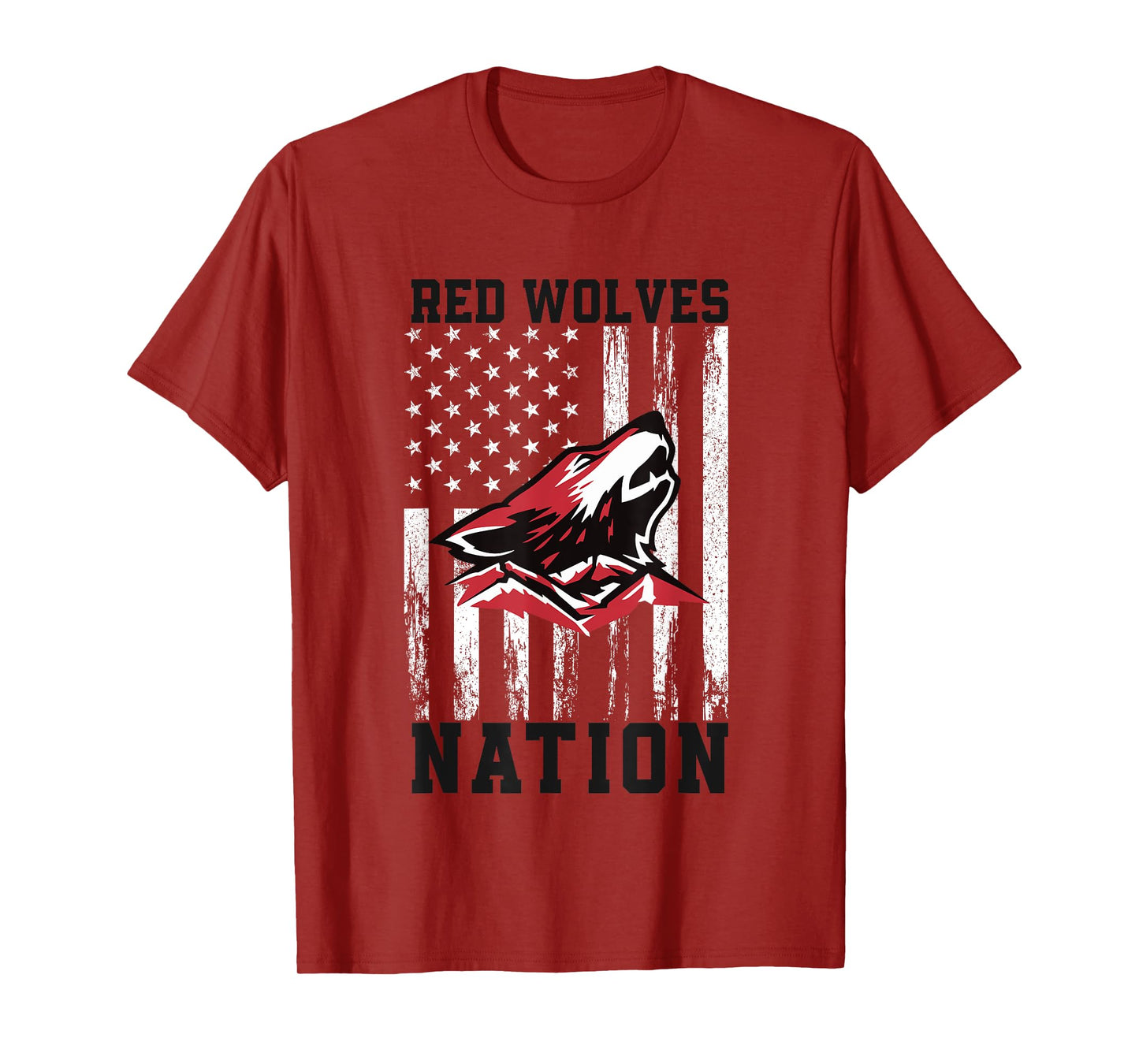 Loveland Red Wolves Logo Nation HS T-Shirt