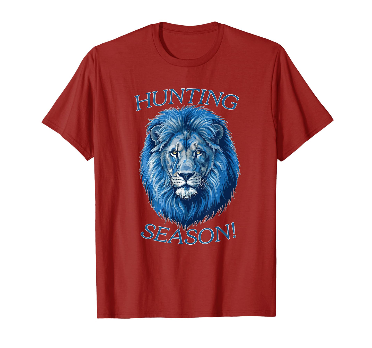 Lions Hunting Season Vintage T-Shirt