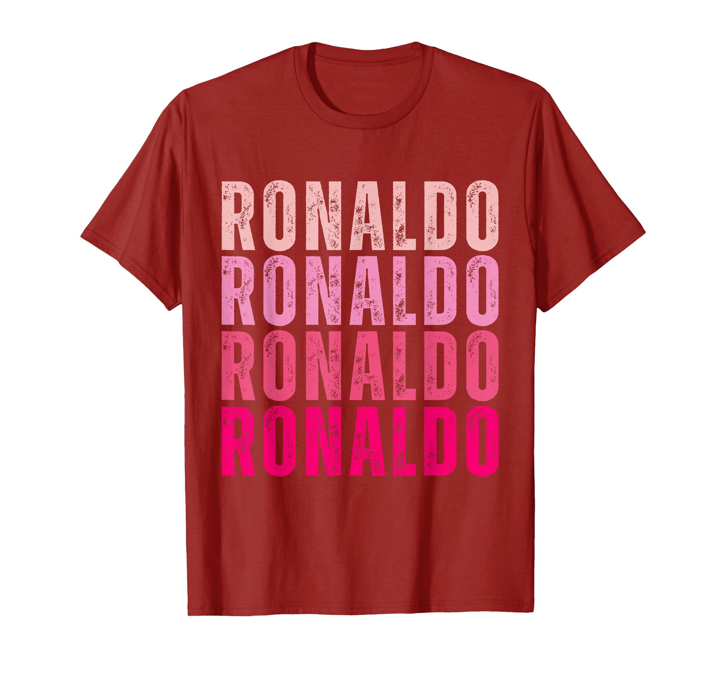 Vintage Ronaldo Personalized Name I Love Ronaldo T-Shirt