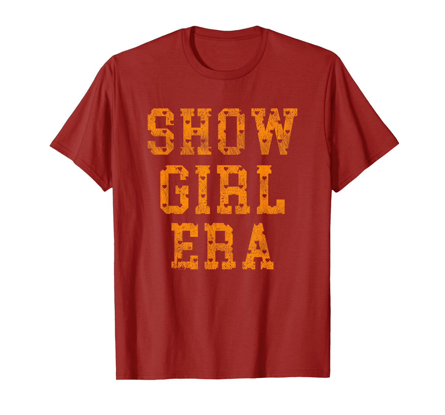 Show Girl Era Bold Retro Text Statement T-Shirt