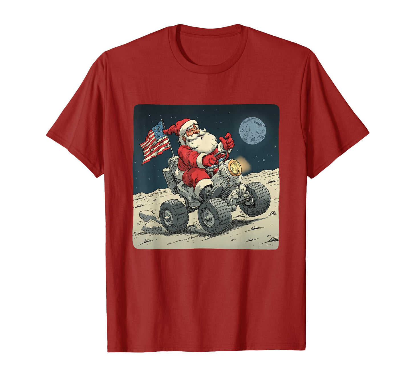Awesome Moon Christmas Party Costume for Space Lovers T-Shirt