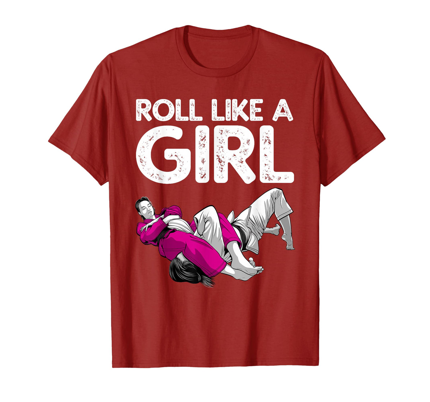 Funny Jiu Jitsu Art For Women Girls Kids Brazilian Jiu Jitsu T-Shirt