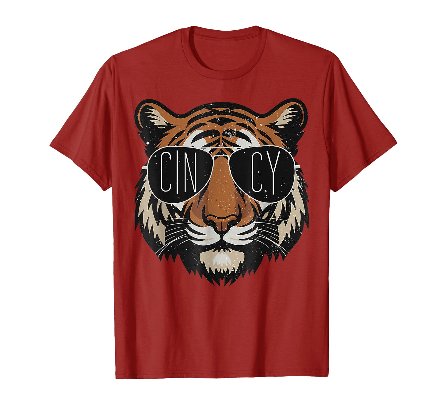 Touchdown American Football Game Day Thanksgiving Tiger T-Shirt