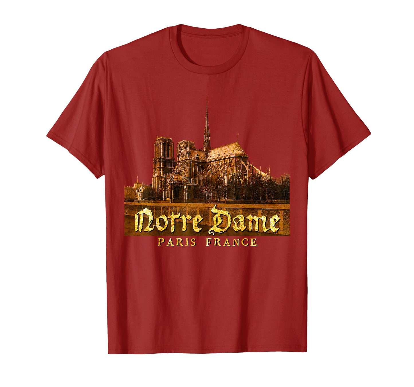 Notre Dame Cathedral Paris (Cathédrale Notre-Dame de Paris) T-Shirt