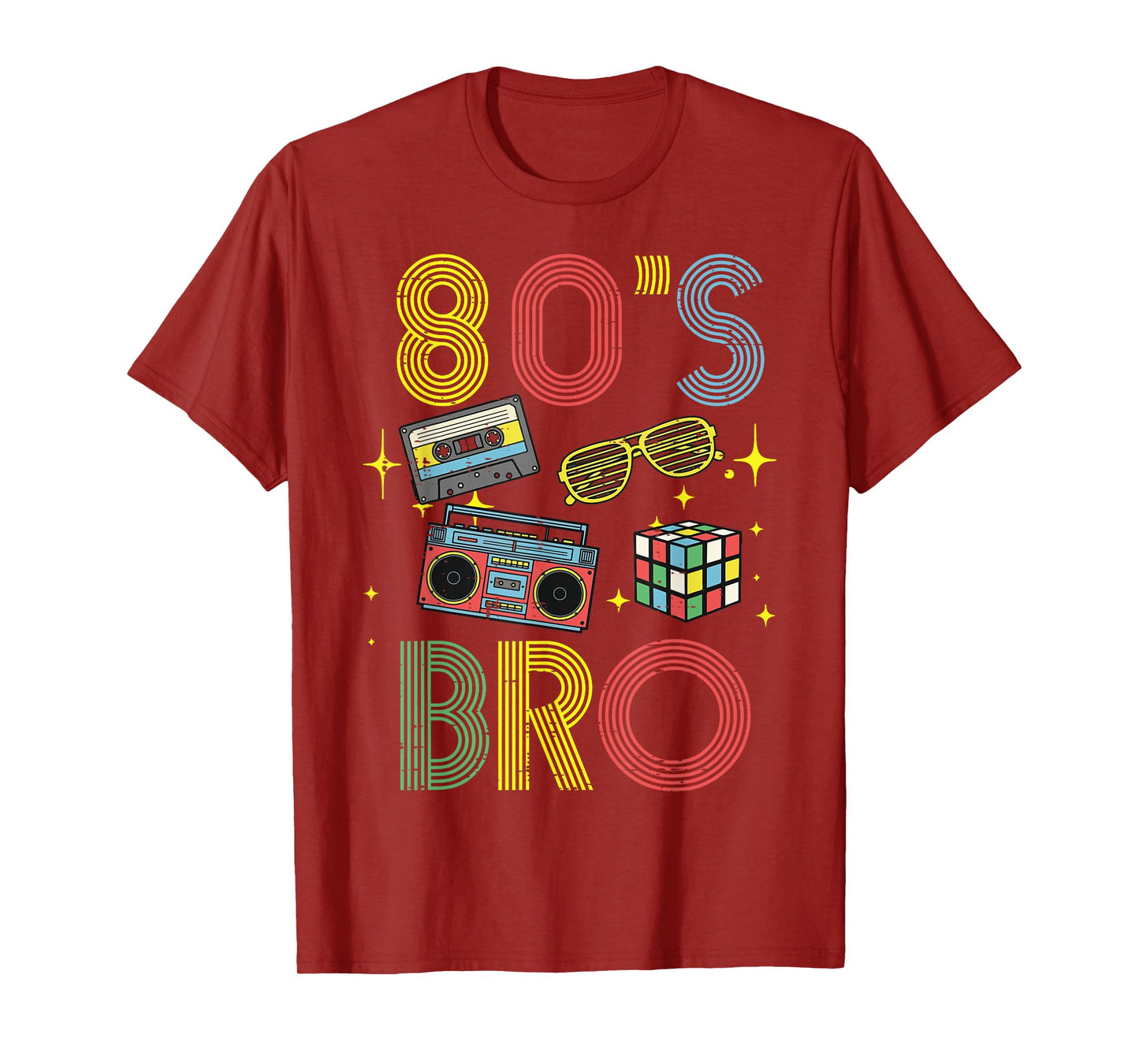 80s Bro Cassette Retro Men Women Kids T-Shirt