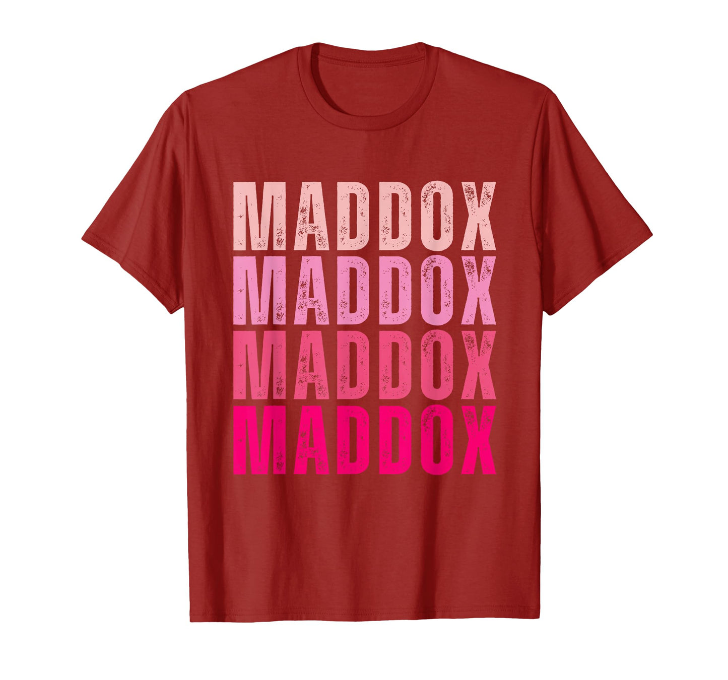 Personalized Name Maddox I Love Maddox Vintage T-Shirt