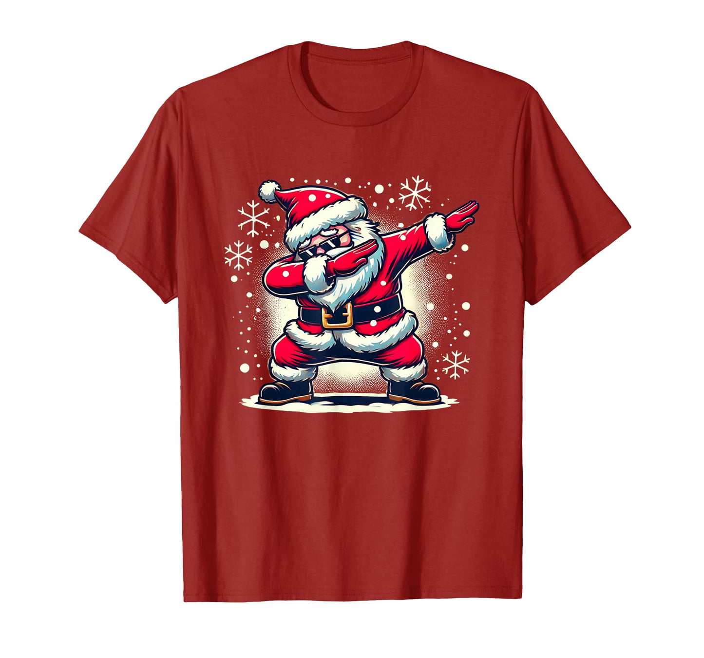 Dabbing Santa Claus Funny Christmas Boys Kids Girls Xmas Dab T-Shirt