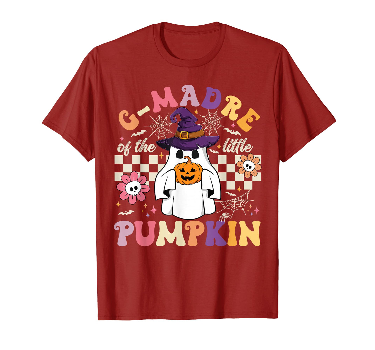 G Madre of The Little Pumpkin Halloween Spooky Ghost T-Shirt