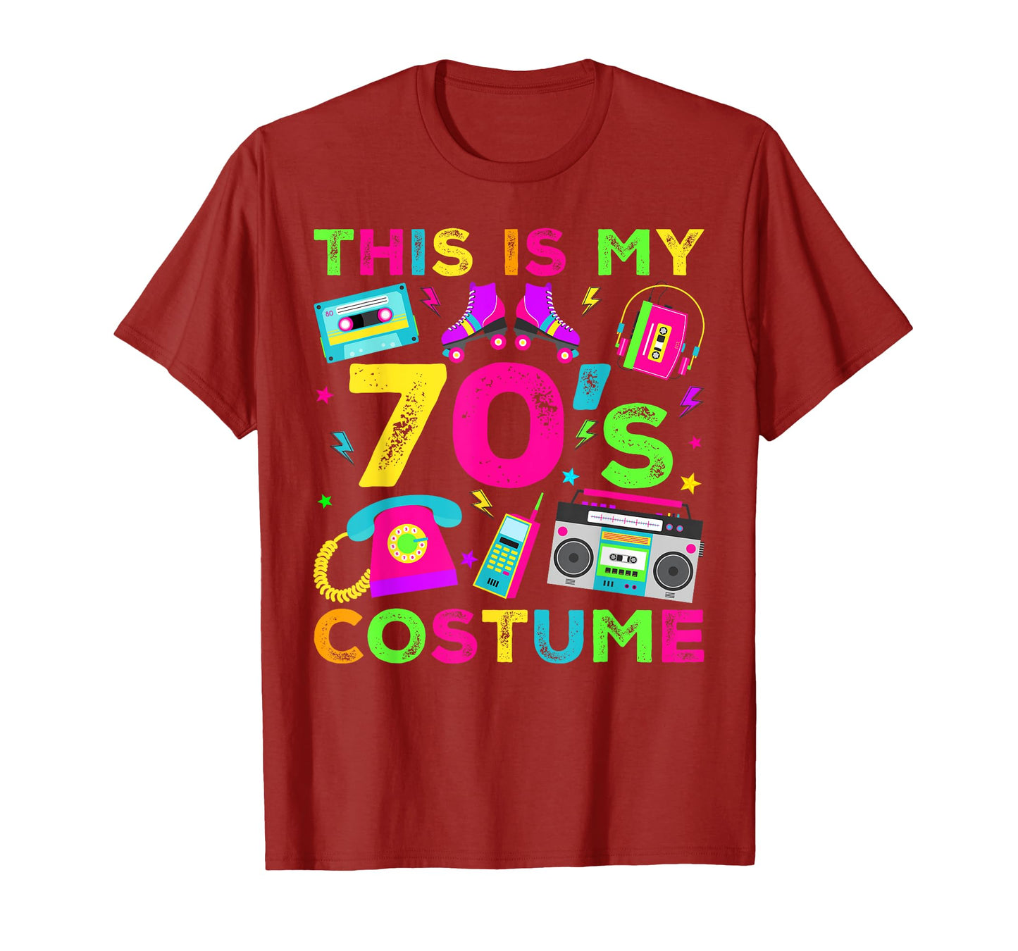 This is my 70's Costume Outfit Seventies Retro Party T-Shirt