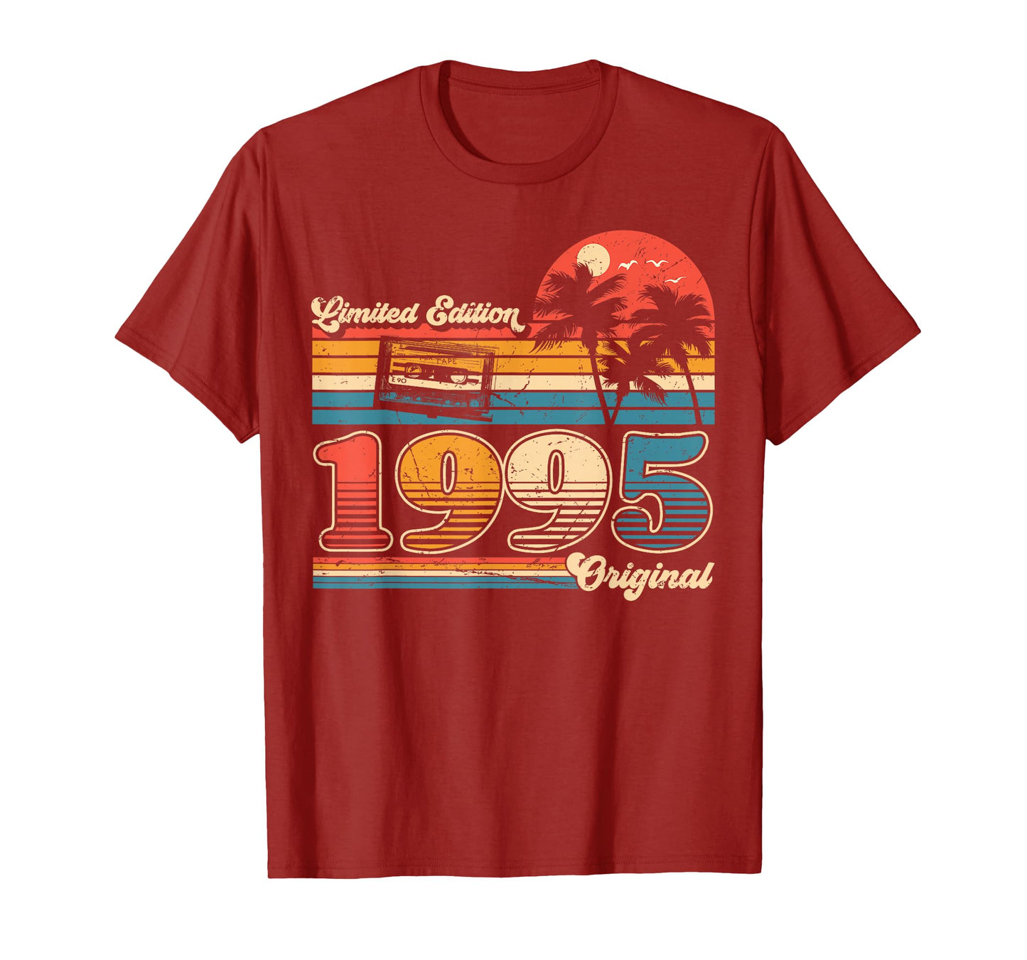 30th Birthday Retro Vintage 1995 Men Women T-Shirt