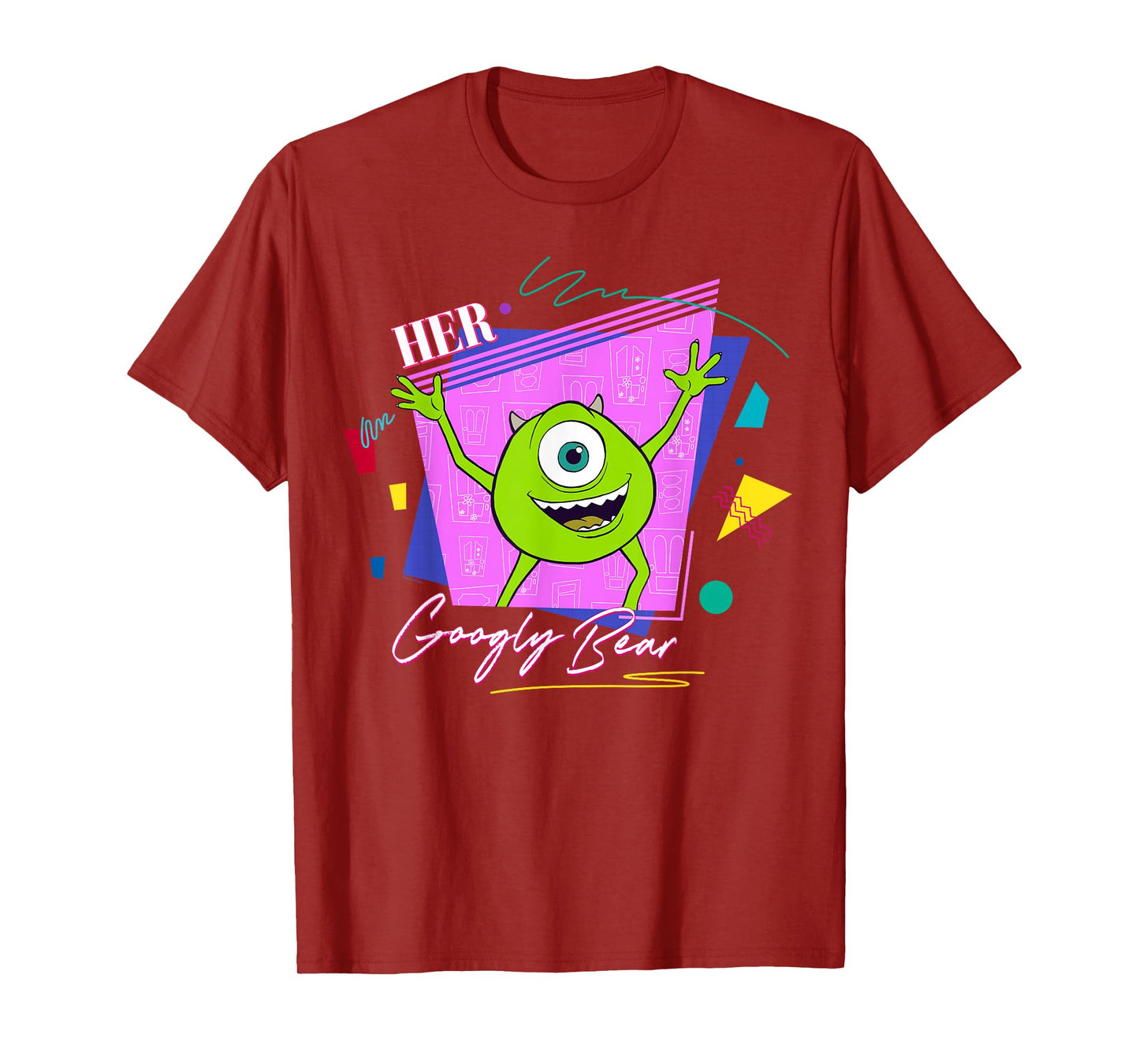 Disney & Pixar’s Monsters, Inc. Valentine Her Googly Bear T-Shirt