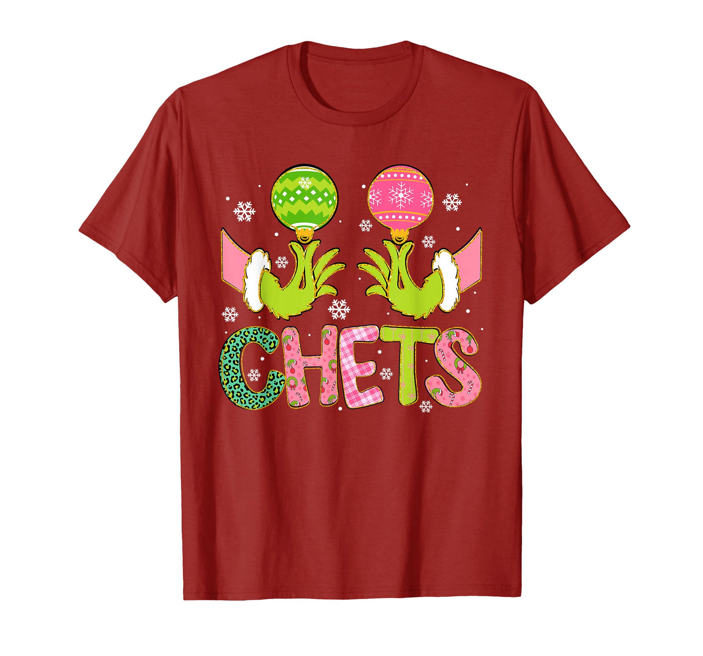 Chest Nuts Matching Chestnuts Christmas Couples Chest Funny T-Shirt