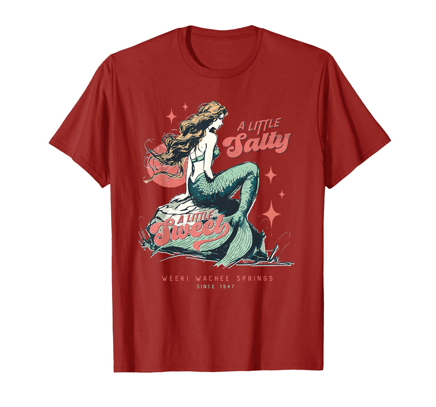 Weeki Wachee Springs – A Little Salty, A Little Sweet Retro T-Shirt