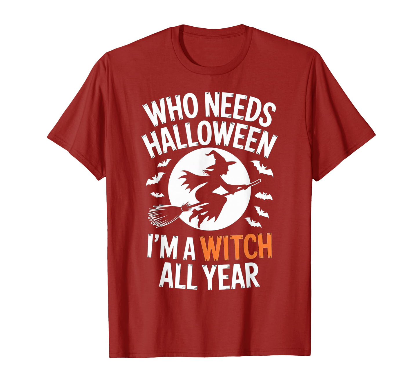 Funny Halloween Broomstick Saying Women Sarcastic Witch T-Shirt