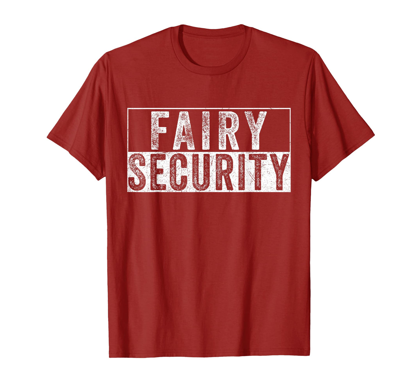 Cool Halloween Costume Vintage Fairy Security T-Shirt
