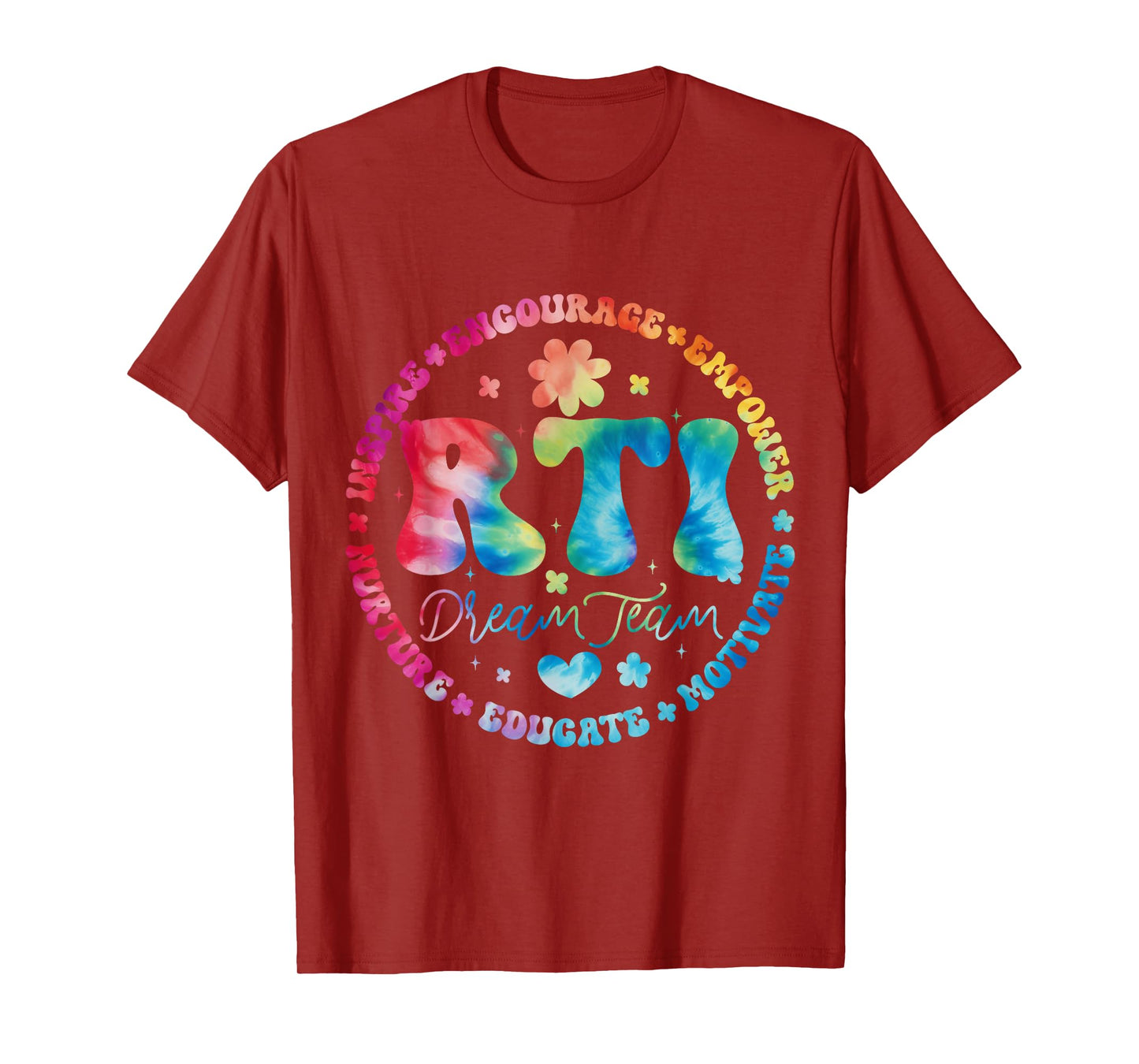 Groovy RTI Dream Team T Response Intervention Squad T-Shirt
