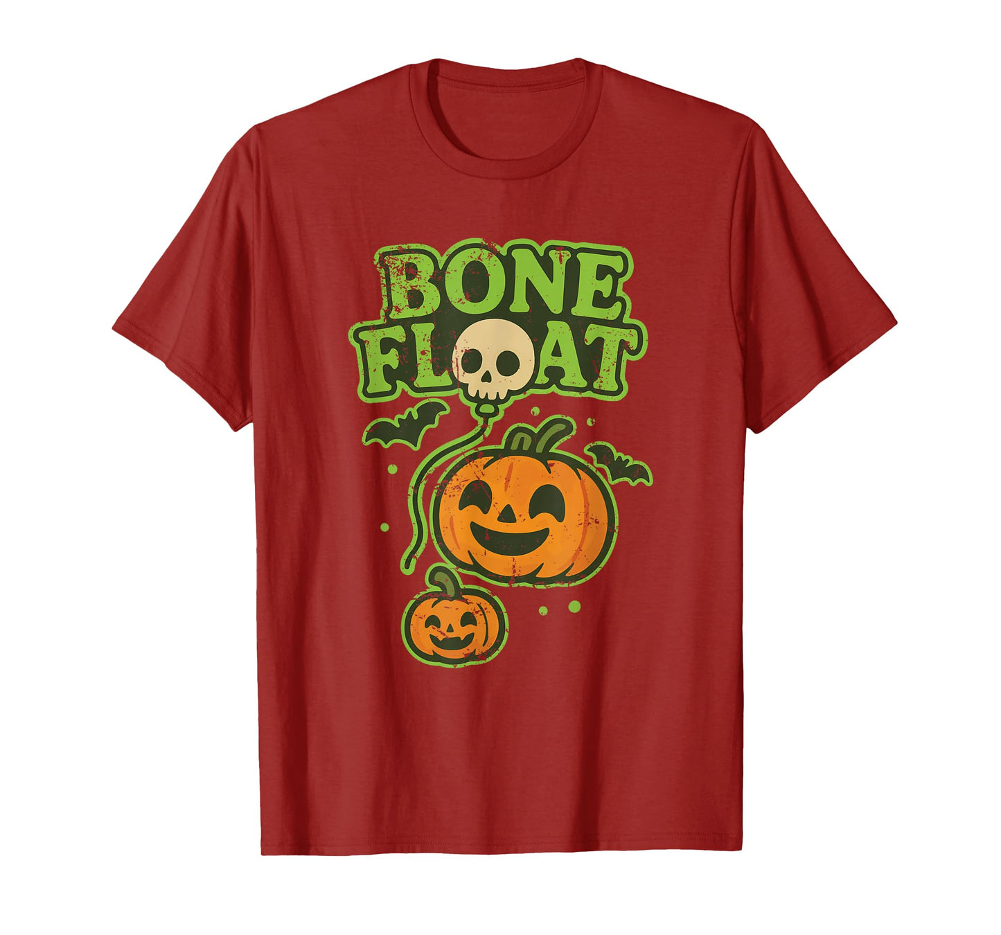 Bone Float Pumpkin Balloons T-Shirt