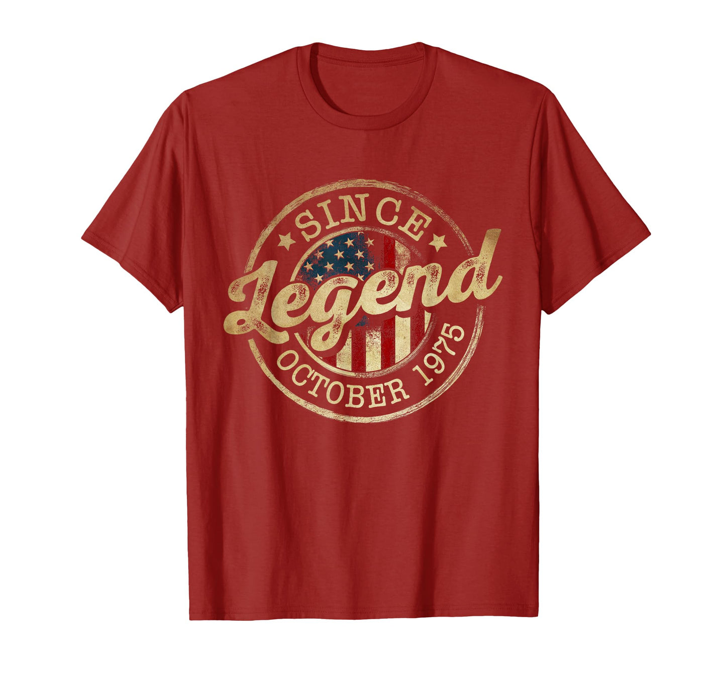 Legend Since October 1975 Vintage 50th Birthday Classic T-Shirt