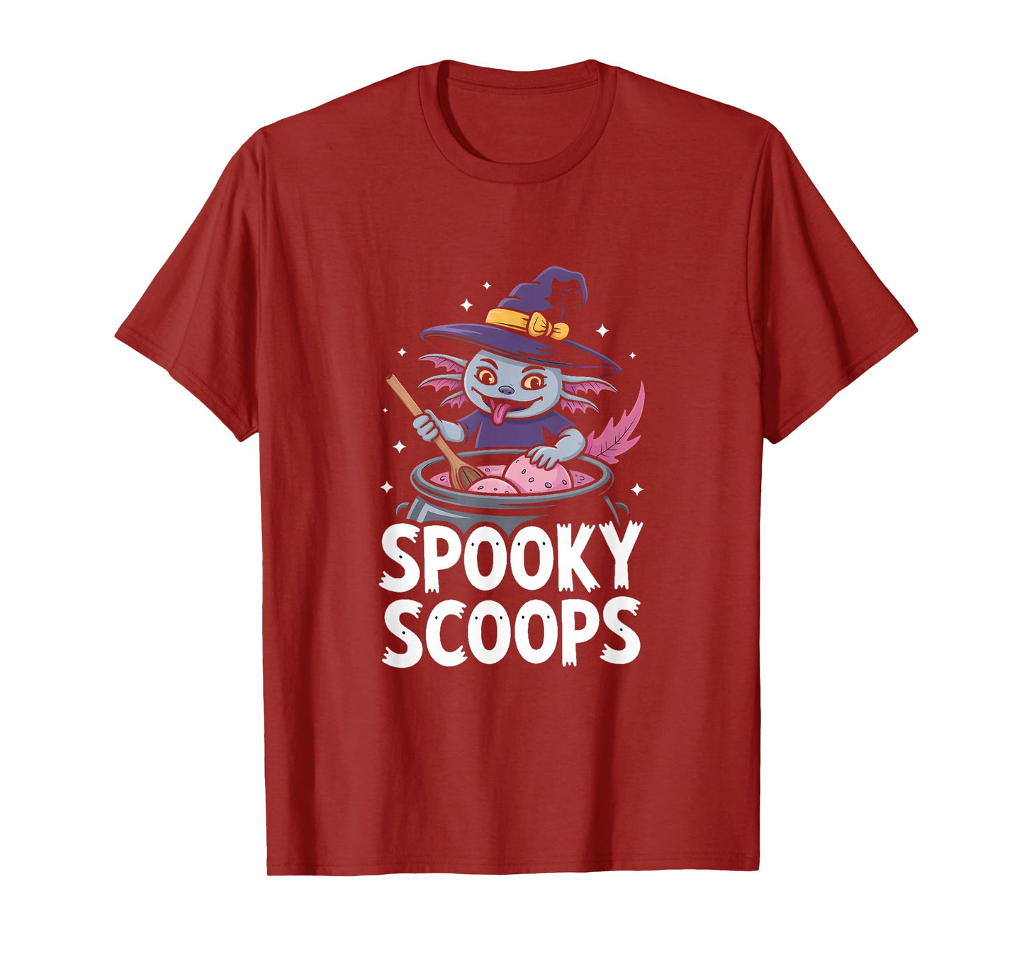 Spooky Scoops Axolotl Ice T-Shirt