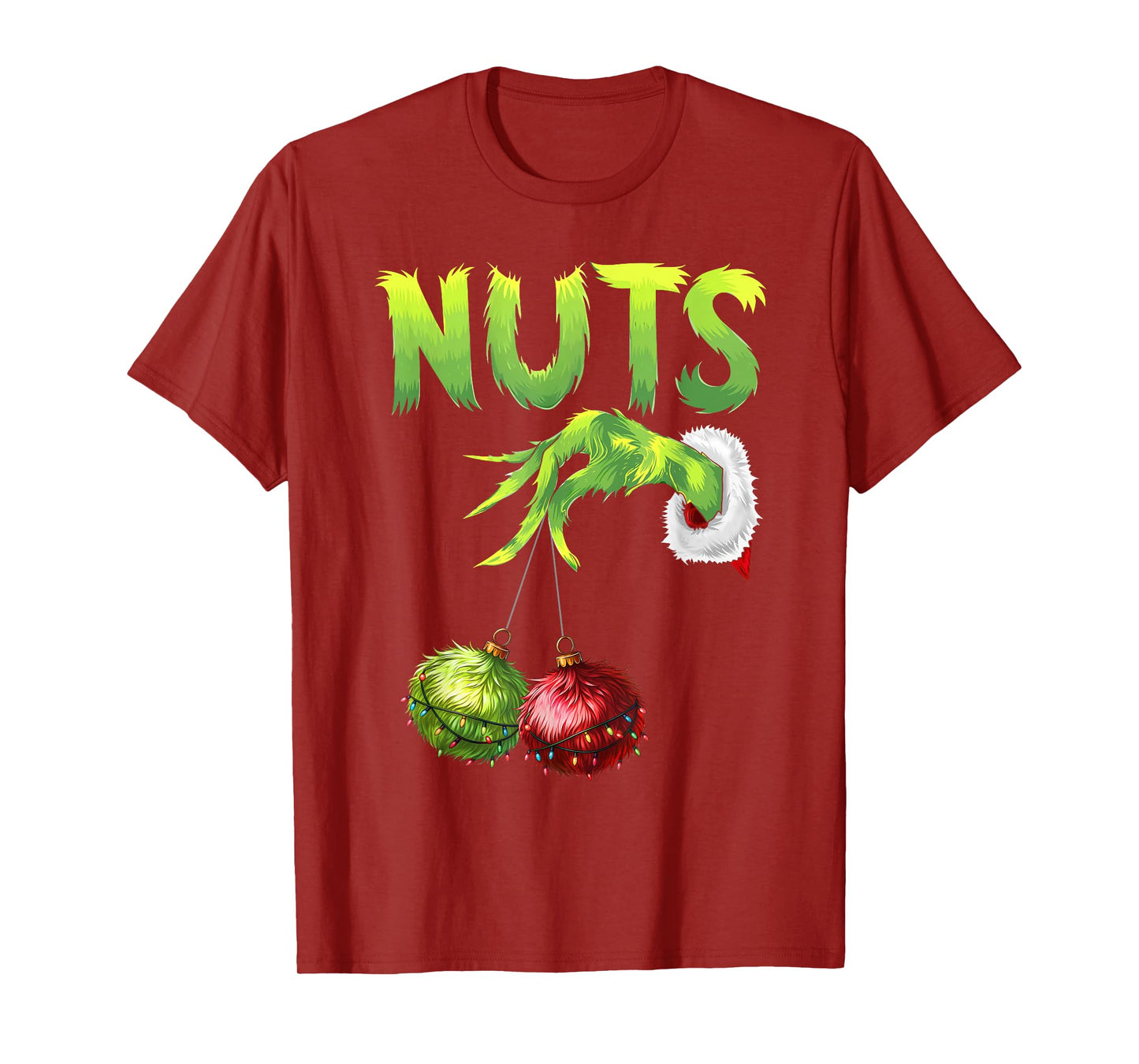 Chest Nuts Matching Chestnuts Funny Christmas Couples Nuts T-Shirt
