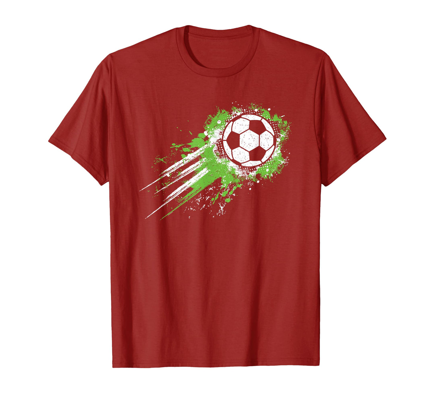 Soccer Ball Vintage Soccer Player Men Boys Kids T-Shirt