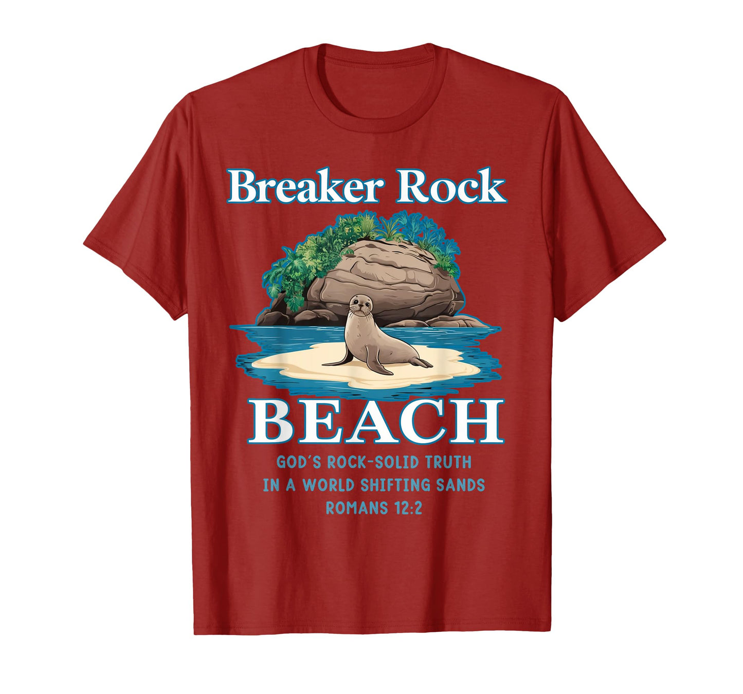 Breaker Rock Beach God's Rock-Solid Truth VBS Christian 2024 T-Shirt