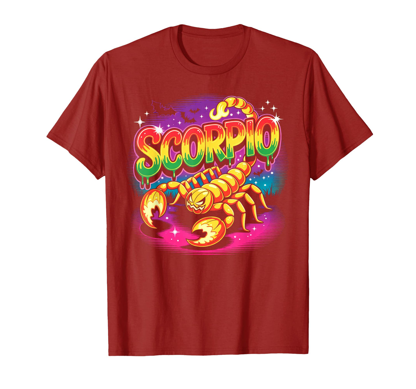 Scorpio Girl Zodiac Symbol Woman Birthday Halloween novembre T-Shirt