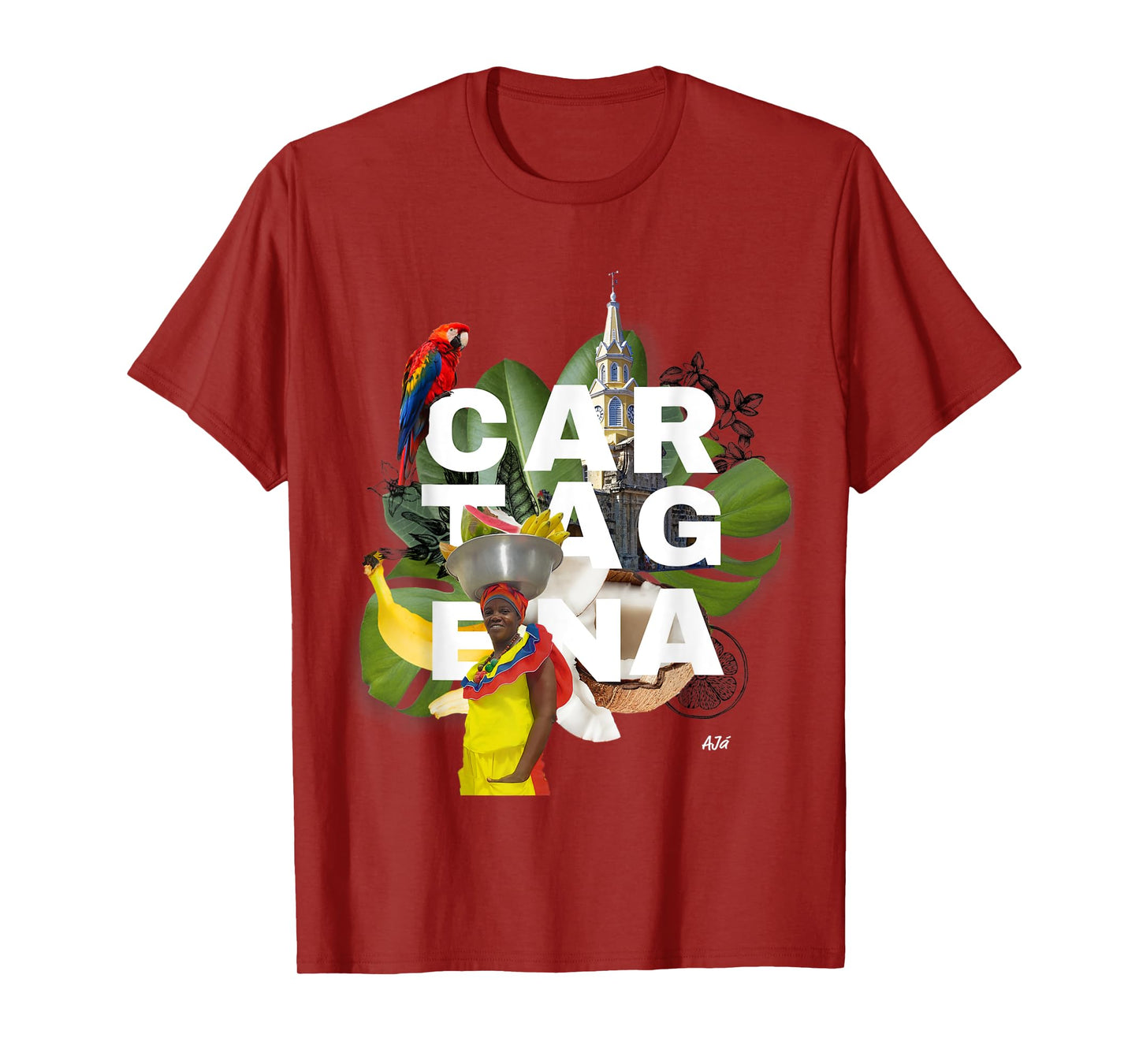 Hecho en Cartagena Colombia T-Shirt