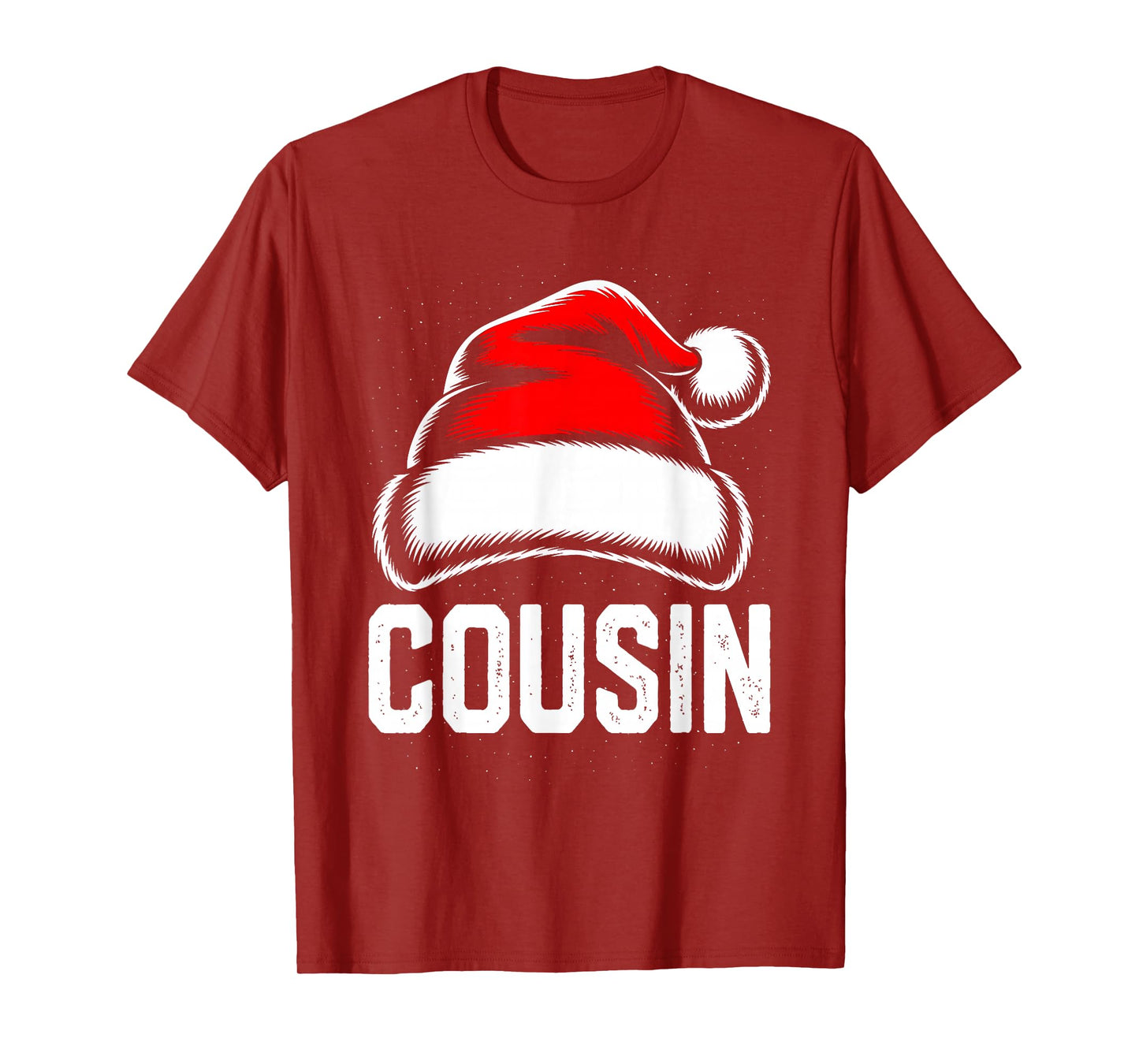 Cousin Santa Christmas Family Matching Pajamas Xmas Squad T-Shirt