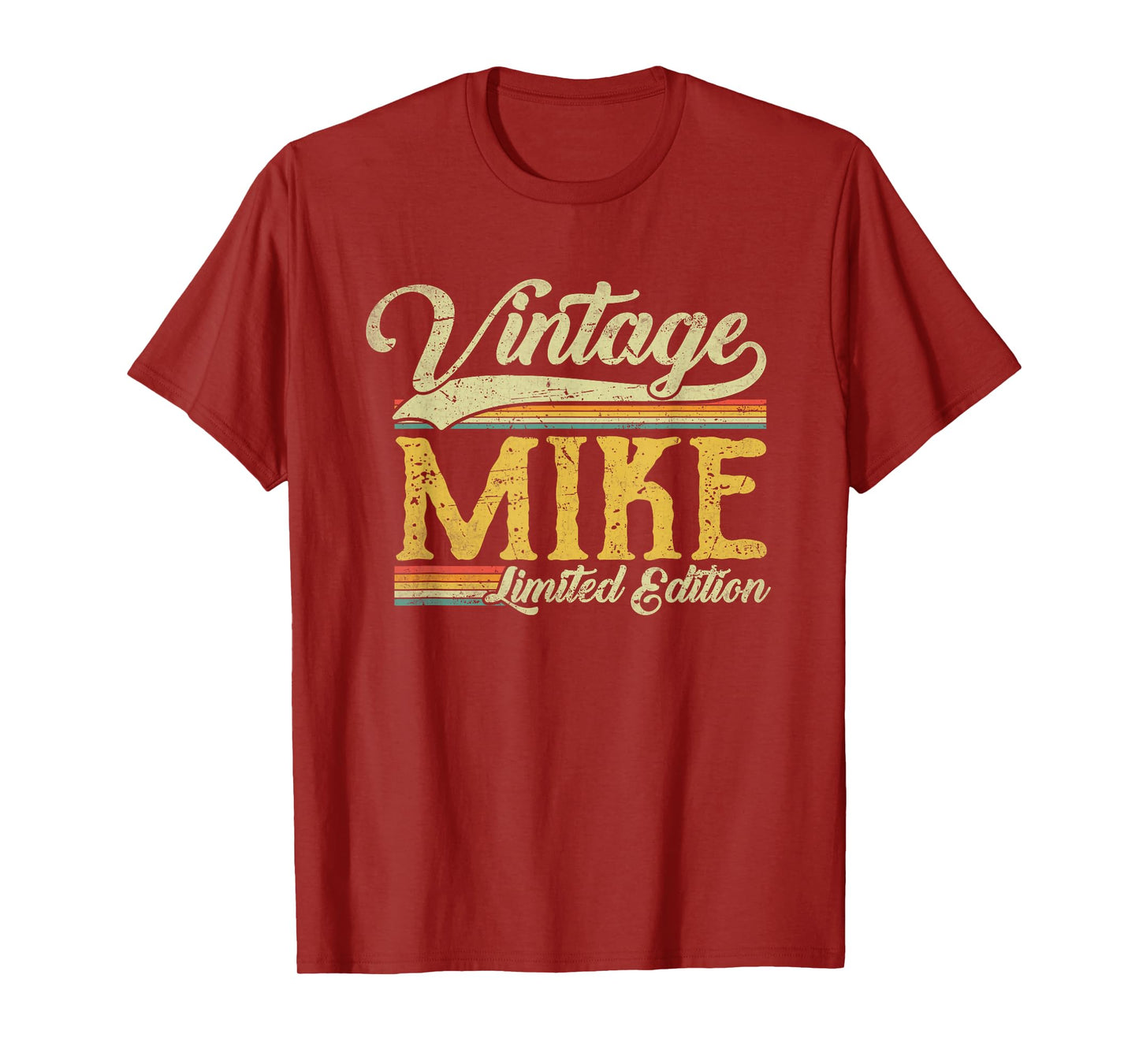 Vintage Mike Name Saying For Men Funny Mike T-Shirt