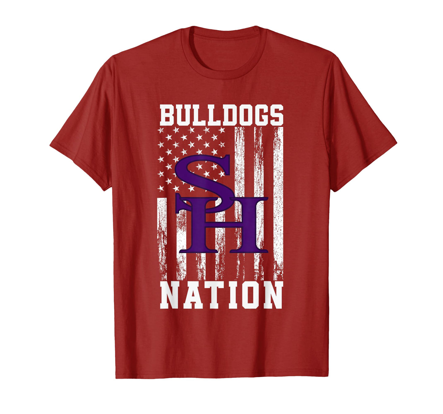 South Harrison Bulldogs Logo Nation HS T-Shirt