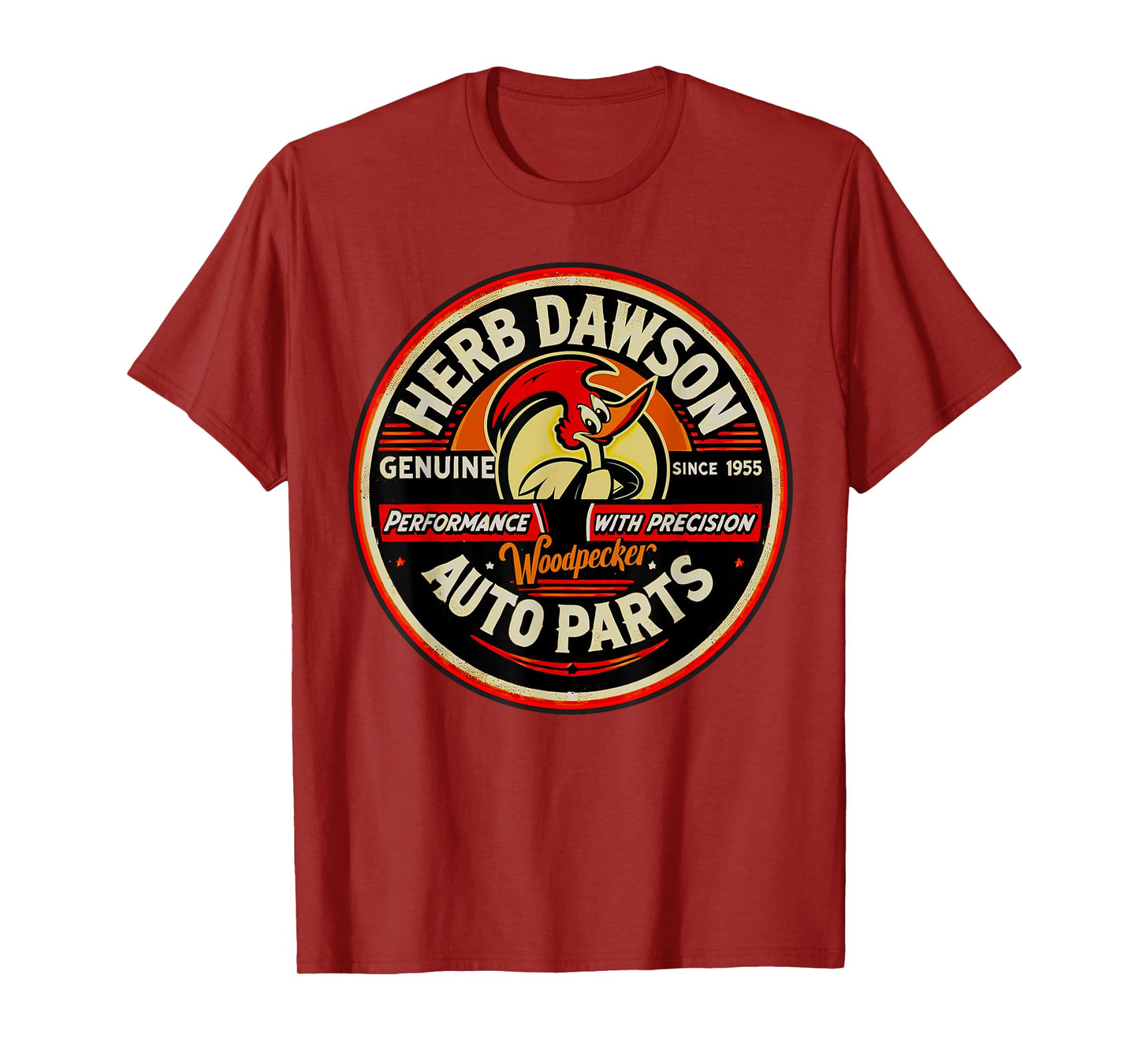 Retro Vintage Herb Dawson Clay Smith Cams Style Gas Station T-Shirt