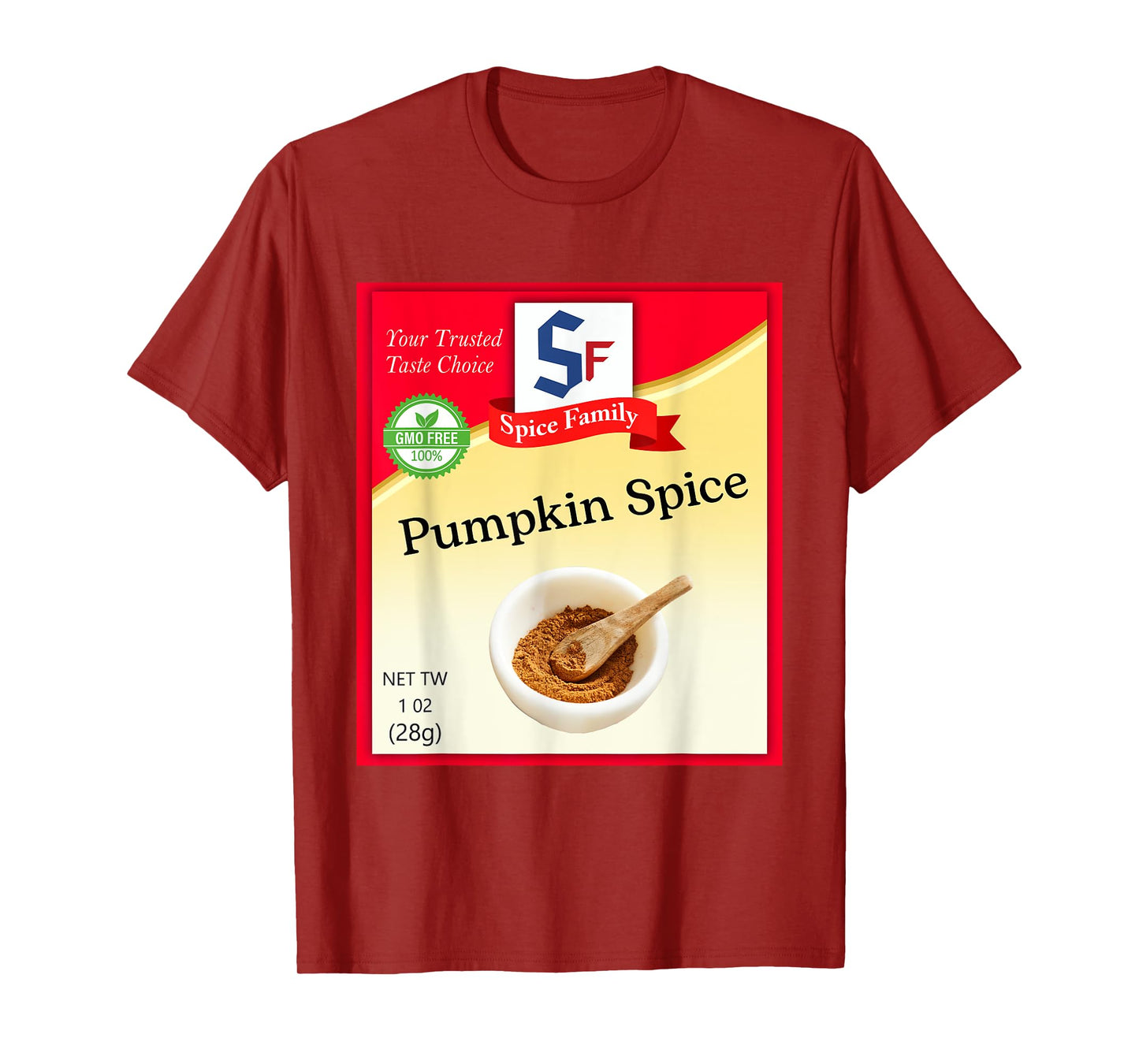 Pumpkin Spice Condiment Costume Holiday Spice Costumes T-Shirt